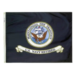 US Navy - Retired - 3ft X 4ft Nylon