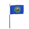 New Hampshire Flag 4 X 6 Inch