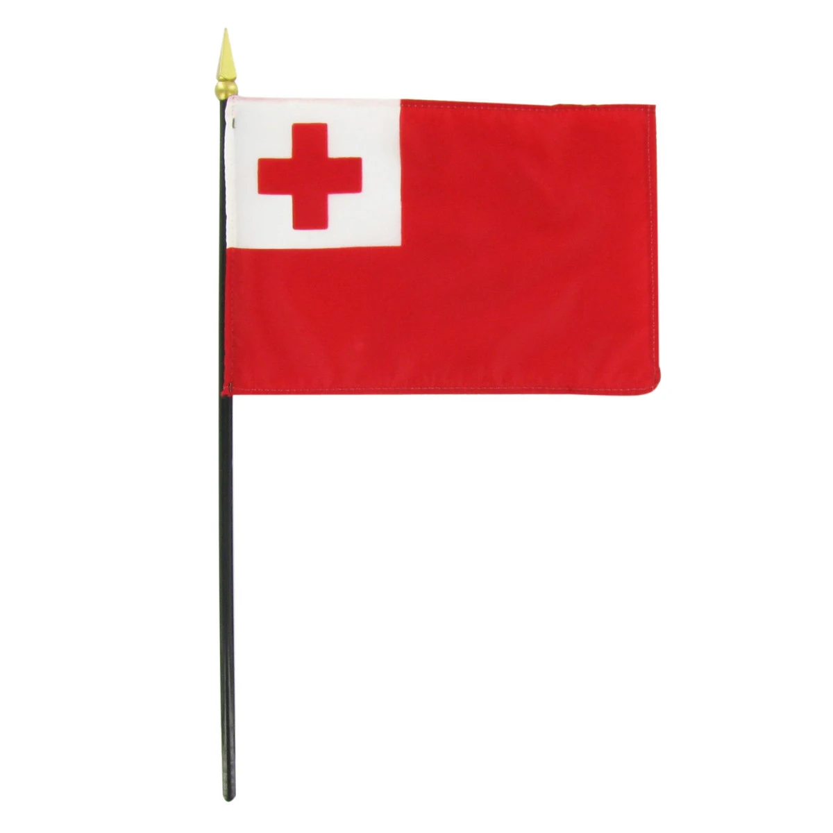 Tonga 4" X 6" Stick Flag 1 Tonga 4" X 6" Stick Flag