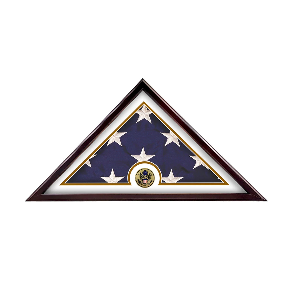 Veteran Flag Display Case With Matte Frame 4 Veteran Flag Display Case With Matte Frame - Image 4