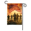 Super Tough Black Garden Flagpole - 44in
