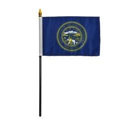 Nebraska Flag 4 X 6 Inch