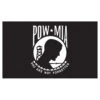 POW MIA Flag 12in X 18in Printed Polyester Nylon