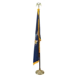 Super Tough New York 3ft X 5ft Flag, Flagpole, Base, And Optional Tassel -United States Flag Shop m9ynex2r1stqnuadpnz6 08992.1683691009