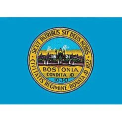 Boston City Flag 3ft X 5ft Nylon