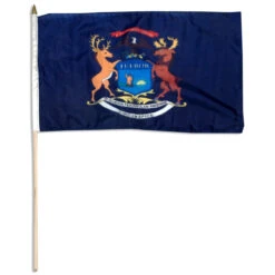 Michigan Flag 12 X 18 Inch