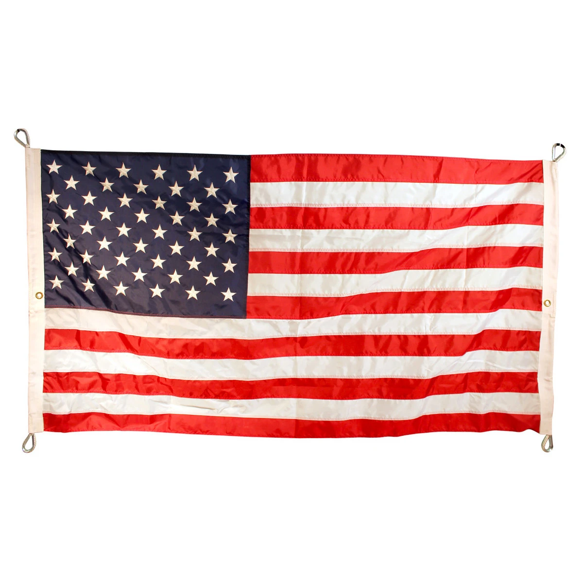 American Flag 10ft X 15ft Sewn Nylon By Valley Forge Flag 2 American Flag 10ft X 15ft Sewn Nylon By Valley Forge Flag - Image 2