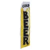 Cold Beer Swooper Flag - 11.5ft X 2.5ft