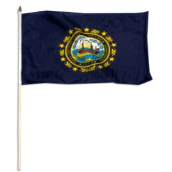 New Hampshire Flag 12 X 18 Inch