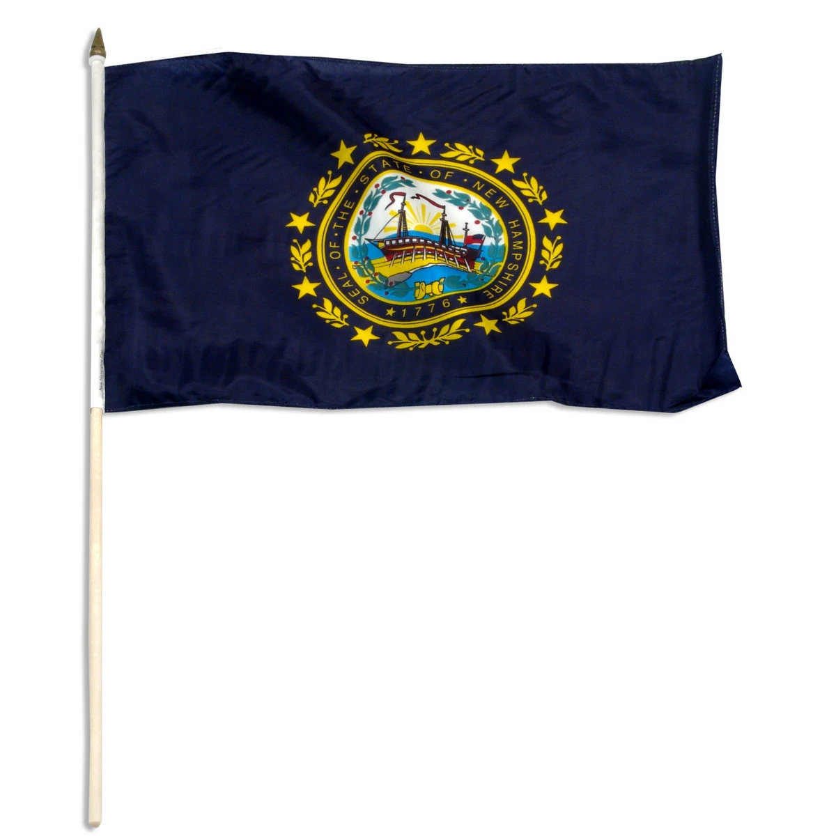 New Hampshire Flag 12 X 18 Inch 1 New Hampshire Flag 12 X 18 Inch