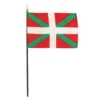 Basque Lands 4" X 6" Stick Flag