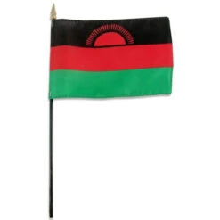 Malawi 4in X 6in Flag
