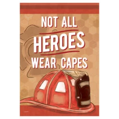 Carson Firefighter Appreciation Garden Flag - 12.5in X 18in