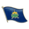 Vermont Flag Lapel Pin - 3/4" X 1/2"