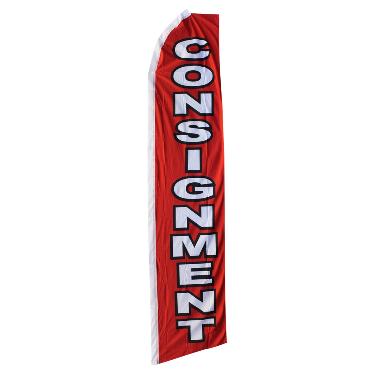 Consignment Swooper Flag - 11.5ft X 2.5ft 1 Consignment Swooper Flag - 11.5ft X 2.5ft