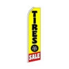 Tires Sale Swooper Flag - 11.5ft X 2.5ft