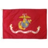 Indoor Marine Flag 3ft X 5ft Nylon W/ Fringe