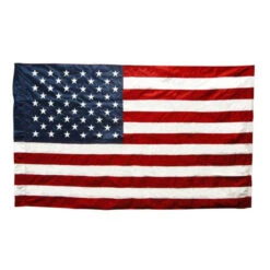 US Flag Banner Type 3ft X 5ft Nylon (Imported)