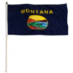 Montana Flag 12 X 18 Inch