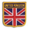United Kingdom Patch - 3" X 2.5"