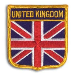 United Kingdom Patch - 3" X 2.5"