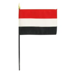 Yemen 4" X 6" Stick Flag