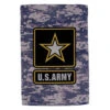 U.S. Army Logo Camo Garden Flag - 12in X 18in
