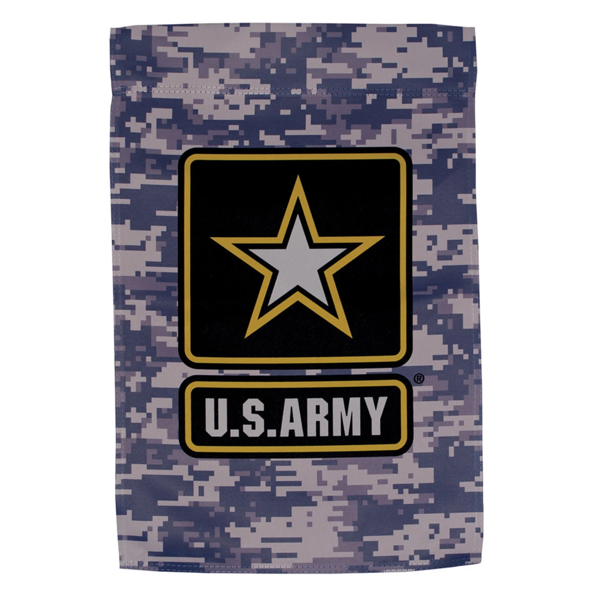 U.S. Army Logo Camo Garden Flag - 12in X 18in 1 U.S. Army Logo Camo Garden Flag - 12in X 18in