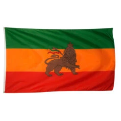 Rasta Flag 3ft X 5ft Printed Polyester