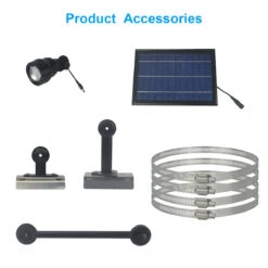 Solar LED Adjustable Flagpole Spot Light - 450 Lumens - LumeGen -United States Flag Shop ruavxxpugca9je2rj6wl 63792.1683036432