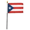 Puerto Rico Flag 4 X 6 Inch