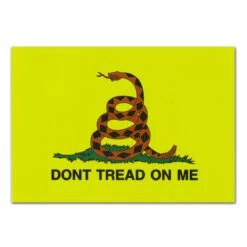 Gadsden Flag Decal - Dont Tread On Me