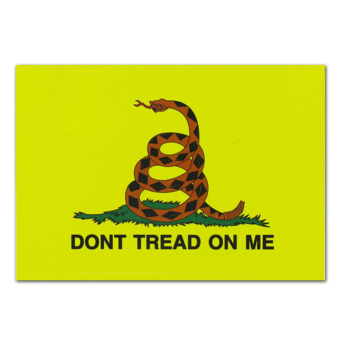 Gadsden Flag Decal - Dont Tread On Me 1 Gadsden Flag Decal - Dont Tread On Me