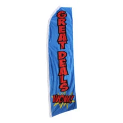 Great Deals Swooper Flag - 11.5ft X 2.5ft