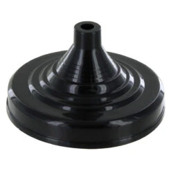 Unweighted Hand Flag Base For One 4in X 6in Stick Flag - Black