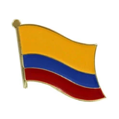 Colombia Lapel Pin - 3/4" X 1/2"