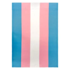 Transgender Garden Flag - 12in X 18in