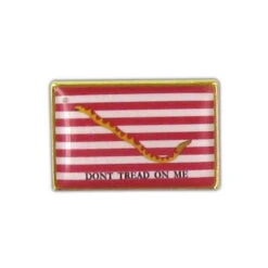 First Navy Jack Flag Lapel Pin - 7/8" X 5/8"