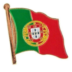 Portugal Lapel Pin - 3/4" X 1/2"