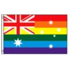 Australia Rainbow Flag 3ft X 5ft Printed Polyester