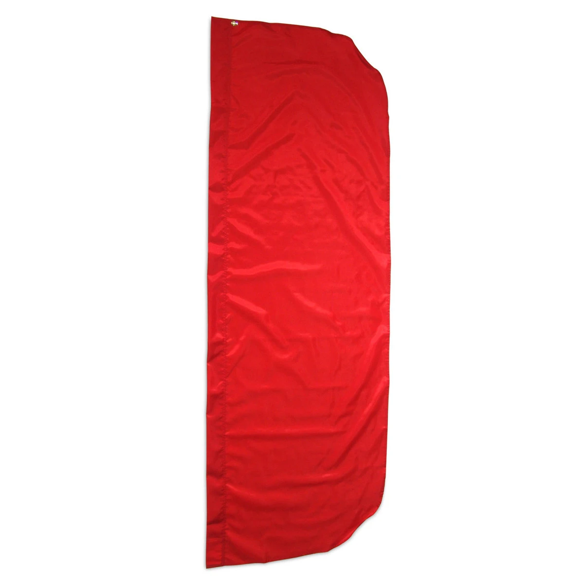 Solid Color Red Flutter Flags - 3ft X 8ft 2 Solid Color Red Flutter Flags - 3ft X 8ft - Image 2