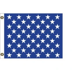 US JACK 13in X 15in Sewn Nylon Flag