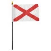 Alabama Flag 4 X 6 Inch