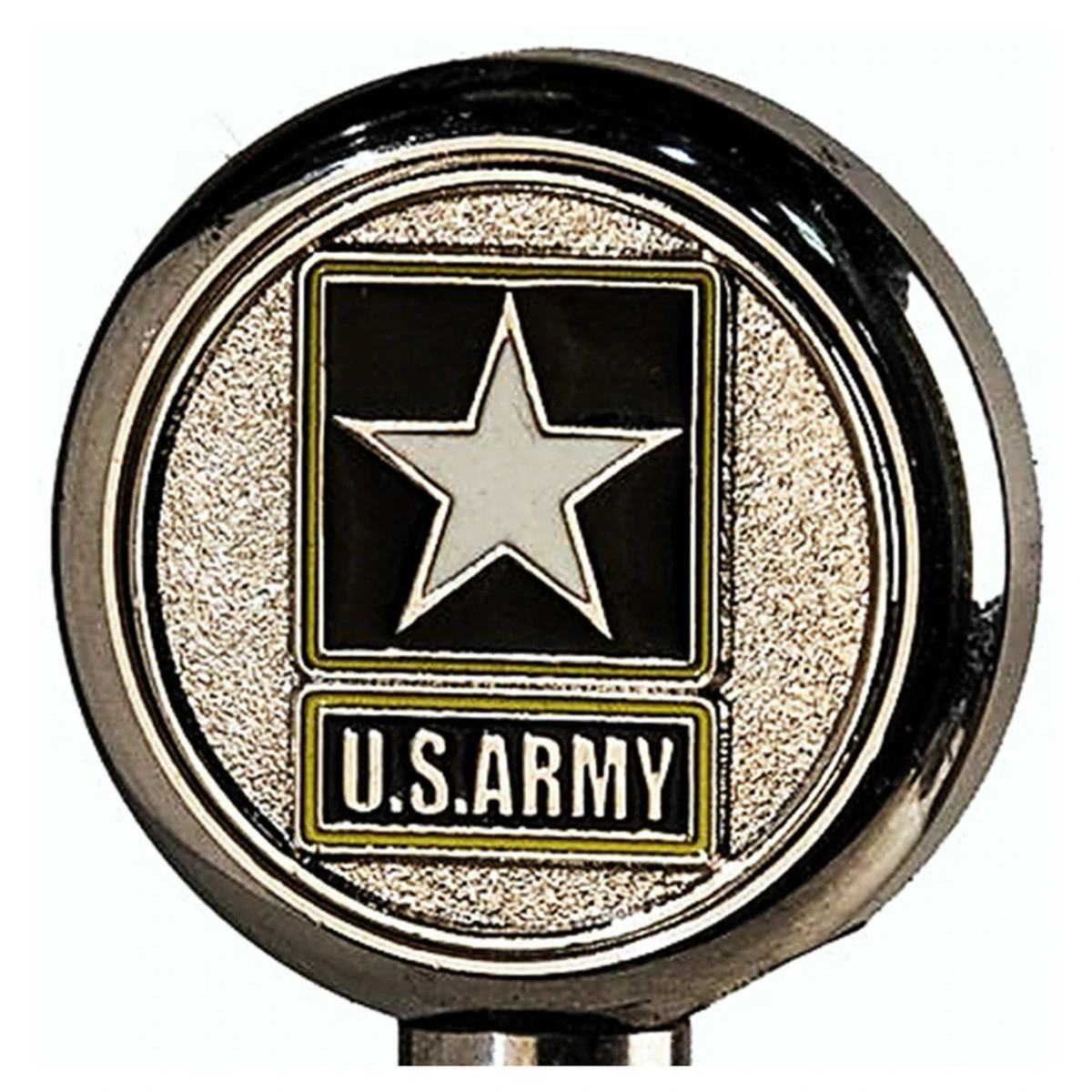 Motorcycle Flag Pole Decorative Topper - Army Logo 1 Motorcycle Flag Pole Decorative Topper - Army Logo