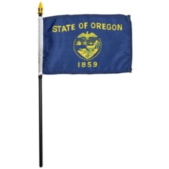 Oregon Flag 4 X 6 Inch