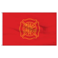 Firefighters 3ft X 5ft Nylon Flag