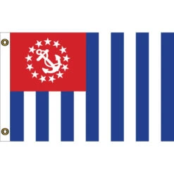 US Power Squadron 12in X 18in Flag