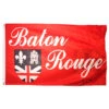 Baton Rouge City Flag 3ft X 5ft Printed Polyester