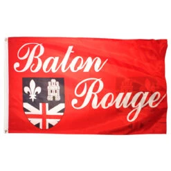 Baton Rouge City Flag 3ft X 5ft Printed Polyester