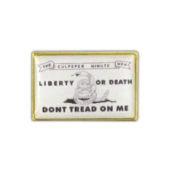 Culpeper Flag Lapel Pin - 7/8" X 5/8"